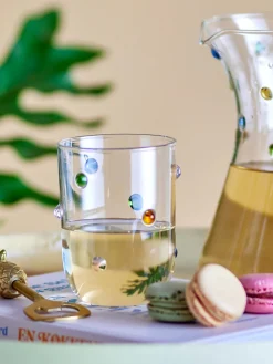 Bloomingville Vaso de agua soplado Thalia