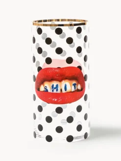 SELETTI Vaso de vidrio , 30 cm