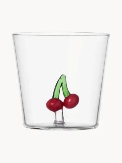 ICHENDORF Vasos artesanales Cherries, 2 uds.^ Vasos|Vajillas Completas