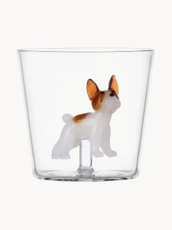 ICHENDORF Vasos artesanales French Bulldog, 2 uds.^ Vasos|Vajillas Completas