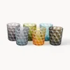 POLSPOTTEN Vasos Blocks, 6 uds.