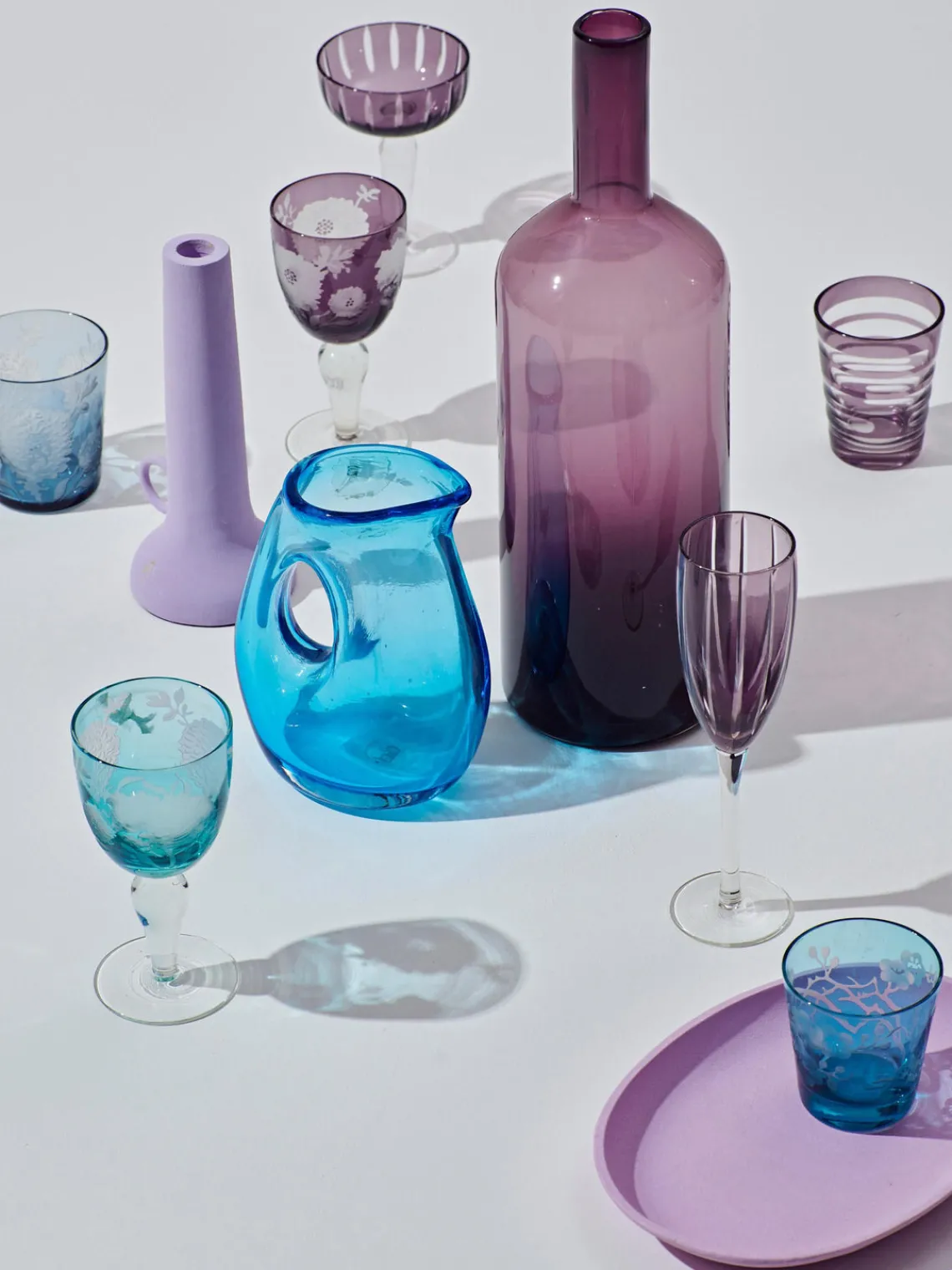 POLSPOTTEN Vasos Bloom, 6 uds.^ Vasos|Menaje De Mesa