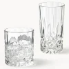 Westwing Collection Vasos con relieves George, 8 uds.^ Copas De Cóctel|Vajillas Completas