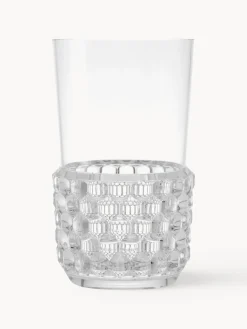 Kartell Vasos con relieves Jellies, 4 uds.^ Vasos|Vajillas Completas