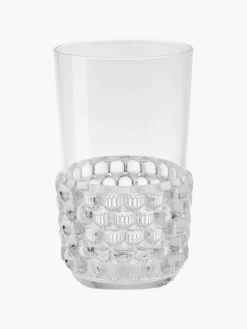 Kartell Vasos con relieves Jellies, 4 uds.^ Vasos|Vajillas Completas