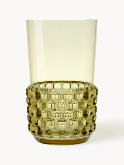 Kartell Vasos con relieves Jellies, 4 uds.^ Vasos|Vajillas Completas