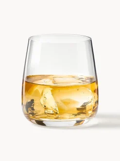 Westwing Collection Vasos de agua artesanales Ellery, 4 uds.