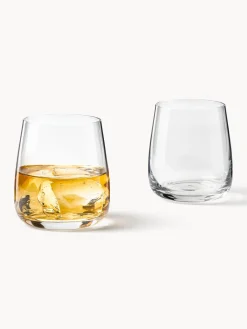 Westwing Collection Vasos de agua artesanales Ellery, 4 uds.