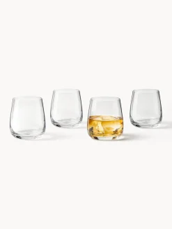 Westwing Collection Vasos de agua artesanales Ellery, 4 uds.
