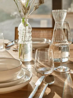 Westwing Collection Vasos de agua artesanales Ellery, 4 uds.