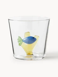 ICHENDORF Vasos de agua artesanales Marine Garden, 6 uds.