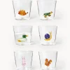 ICHENDORF Vasos de agua artesanales Animal Farm, 6 uds.^ Vasos|Vajillas Completas