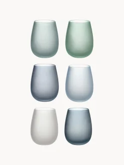 Villa D'Este Home Tivoli Vasos de agua Happy Hour, 6 uds.^ Vasos|Vajillas Completas