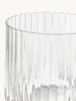 Westwing Collection Vasos de agua soplados Aleo, 4 uds.