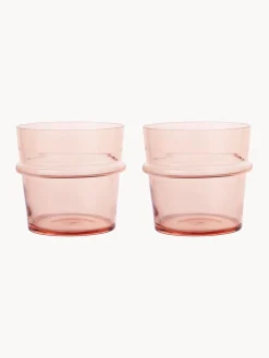 Ferm Living Vasos de agua soplados Boya, 2 uds.^ Vasos|Vajillas Completas