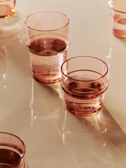 Ferm Living Vasos de agua soplados Boya, 2 uds.^ Vasos|Vajillas Completas