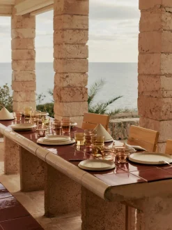 Ferm Living Vasos de agua soplados Boya, 2 uds.^ Vasos|Vajillas Completas