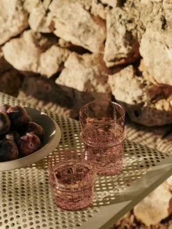 Ferm Living Vasos de agua soplados Boya, 2 uds.^ Vasos|Vajillas Completas