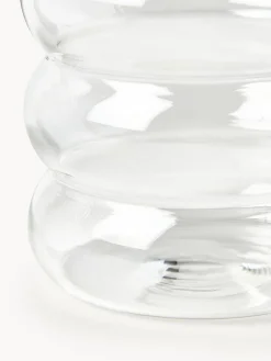 Westwing Collection Vasos de agua soplados Bubbly, 4 uds.