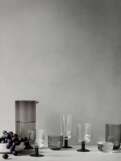 Broste Copenhagen Vasos de agua soplados Nordic Bistro, 4 uds.