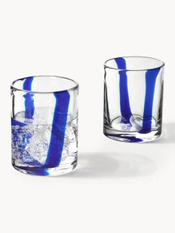 Westwing Collection Vasos de agua soplados Taha, 4 uds.