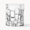 RCR Vasos de cristal con relieve Etna, 6 uds.