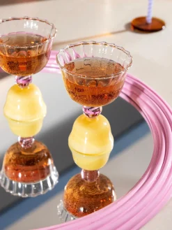 &k Amsterdam Vasos de vidrio borosilicato Tulip, 2 uds.^ Vasos|Vajillas Completas