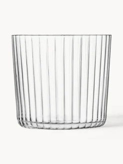 Lsa International Vasos de vidrio soplado artesanlamente Gio, 4 uds.^ Vasos|Vajillas Completas