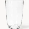 Broste Copenhagen Vasos de vidrio soplado Hammered, 4 uds.