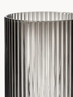 Ferm Living Vasos pequeños soplados con relieves Ripple, 4 uds.