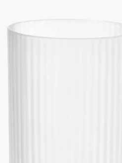 Ferm Living Vasos pequeños soplados con relieves Ripple, 4 uds.