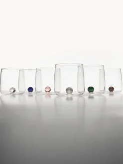 Zafferano Vasos soplados de borosilicato Bilia, 6 uds.^ Vasos|Vajillas Completas