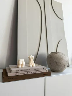 Noma Studio Vela artesanal de diseño Peachy^ Velas Decorativas|Jarrones