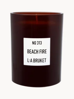 L:A Bruket Vela perfumada Beach Fire (Gaïac, madera ahumada)