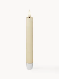 Deluxe Homeart Velas cónicas LED artesanales Real Flame, 15 cm, 2 uds.