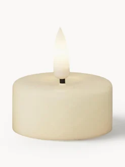 Deluxe Homeart Velas de té LED artesanales Real Flame, 4 uds.^ Velas Led|Velas Decorativas