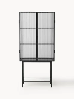 Ferm Living Vitrina con puertas de vidrio Haze