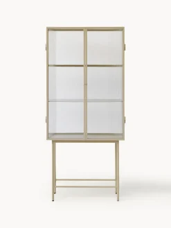 Ferm Living Vitrina con puertas de vidrio Haze