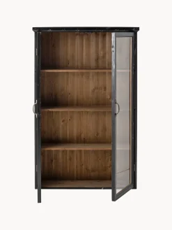 Bloomingville Vitrina de madera Hazem