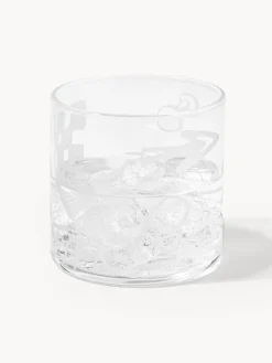 Westwing Collection Westwing | Crosby Studios, vasos altos artesanales Cristal, 2 uds.^ Vasos|Vajillas Completas