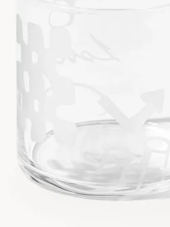 Westwing Collection Westwing | Crosby Studios, vasos altos artesanales Cristal, 2 uds.^ Vasos|Vajillas Completas