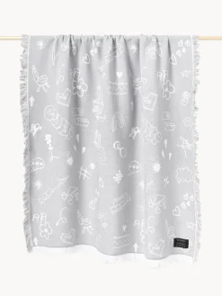 Westwing Collection Westwing | Crosby Studios, manta reversible de algodón Jouy