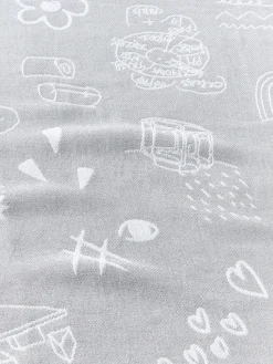 Westwing Collection Westwing | Crosby Studios, manta reversible de algodón Jouy