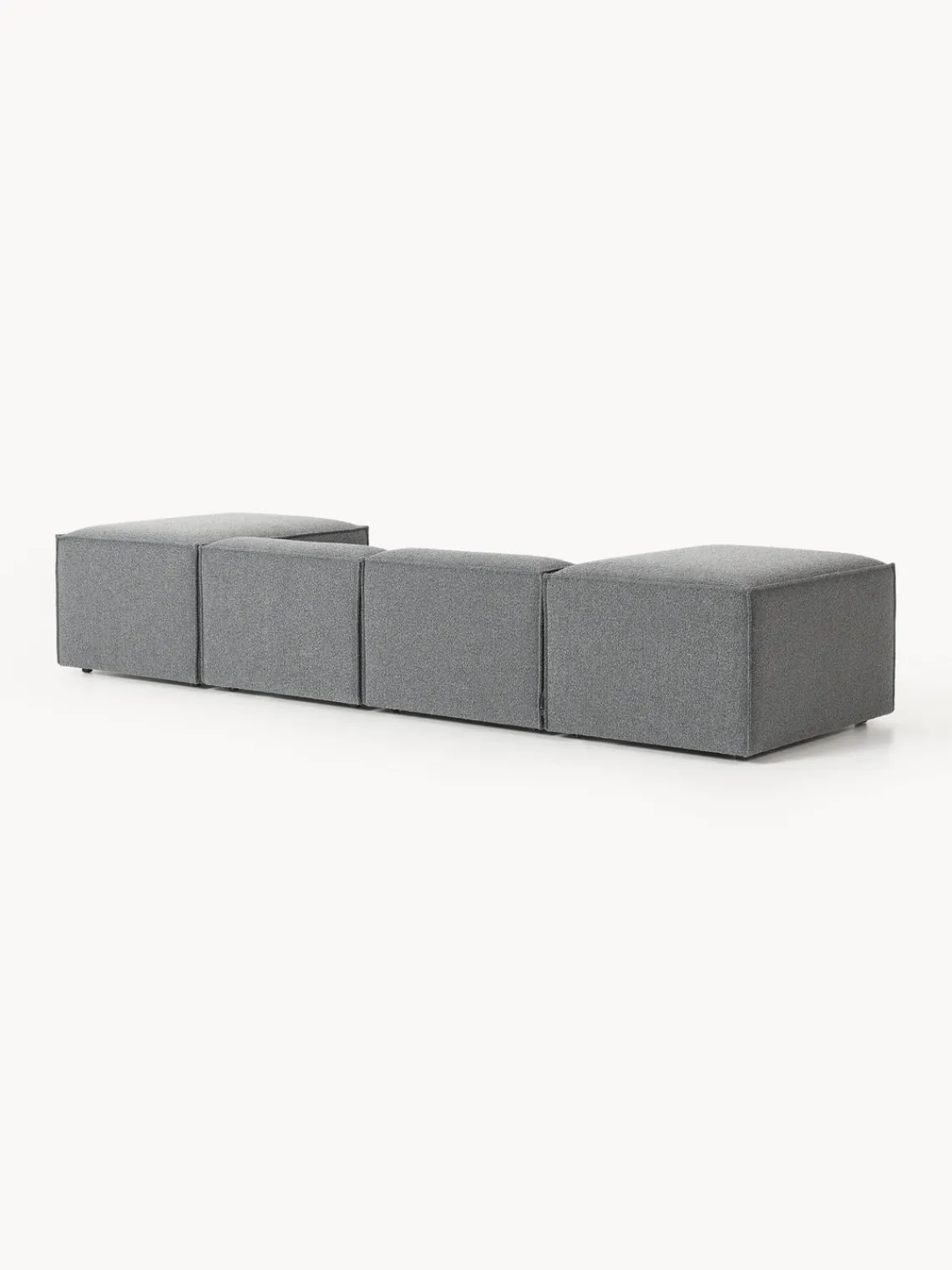 Westwing Collection Westwing | Crosby Studios, sofá modular en tejido bouclé con reposabrazos anchos Lennon (3 plazas)^ Sofás