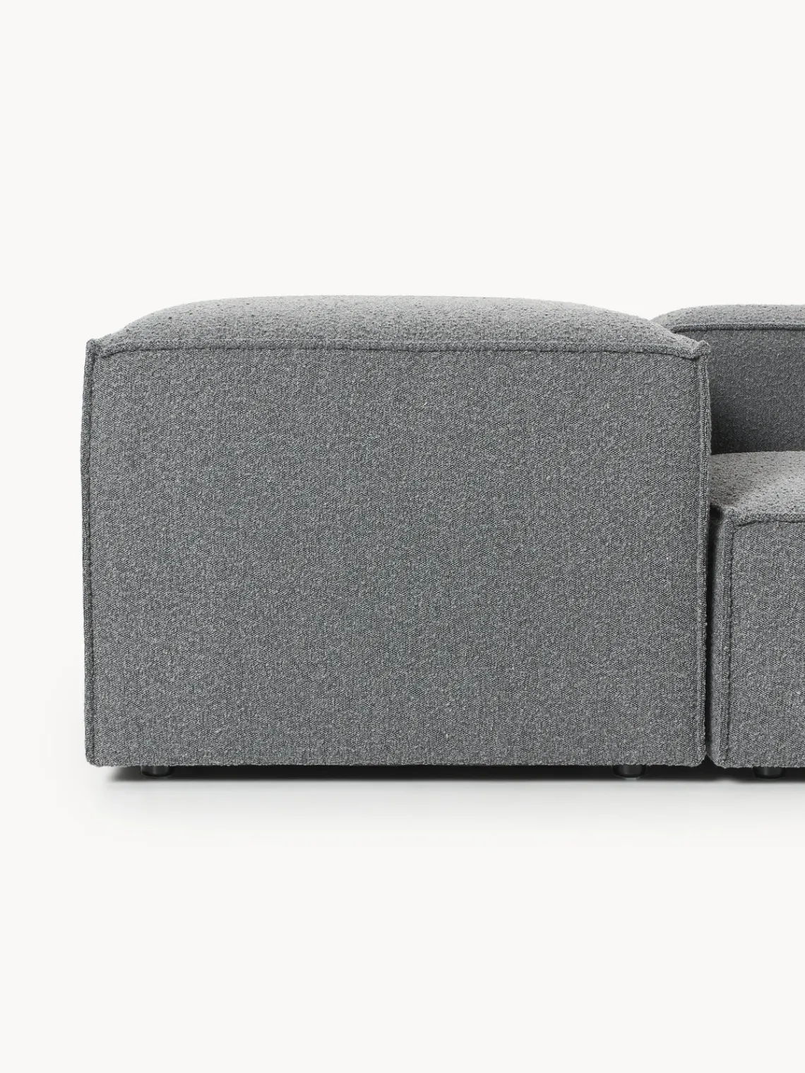 Westwing Collection Westwing | Crosby Studios, sofá modular en tejido bouclé con reposabrazos anchos Lennon (3 plazas)^ Sofás