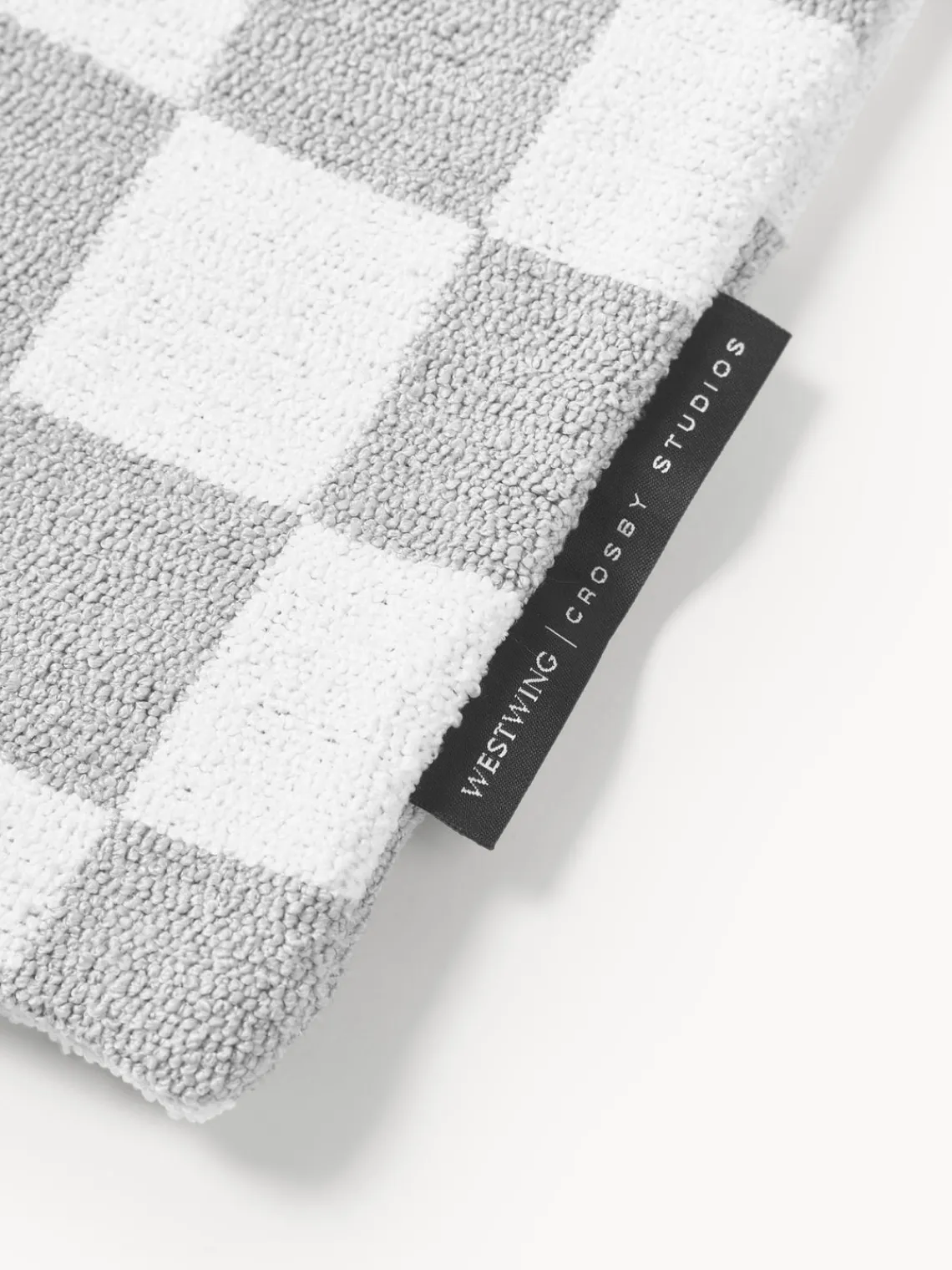 Westwing Collection Westwing | Crosby Studios, funda de cojín a cuadros Oreiller^ Mantas|Cojines Decorativos