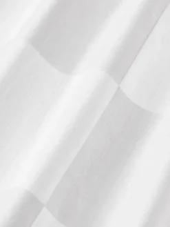 Westwing Collection Westwing | Crosby Studios, sábana bajera de algodón a cuadros Damier