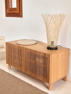 Zapatero de madera Beyla