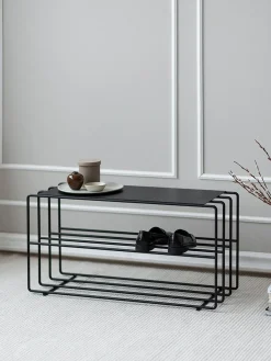 Metallbude Zapatero de metal Neva