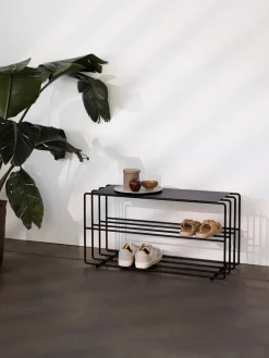 Metallbude Zapatero de metal Neva